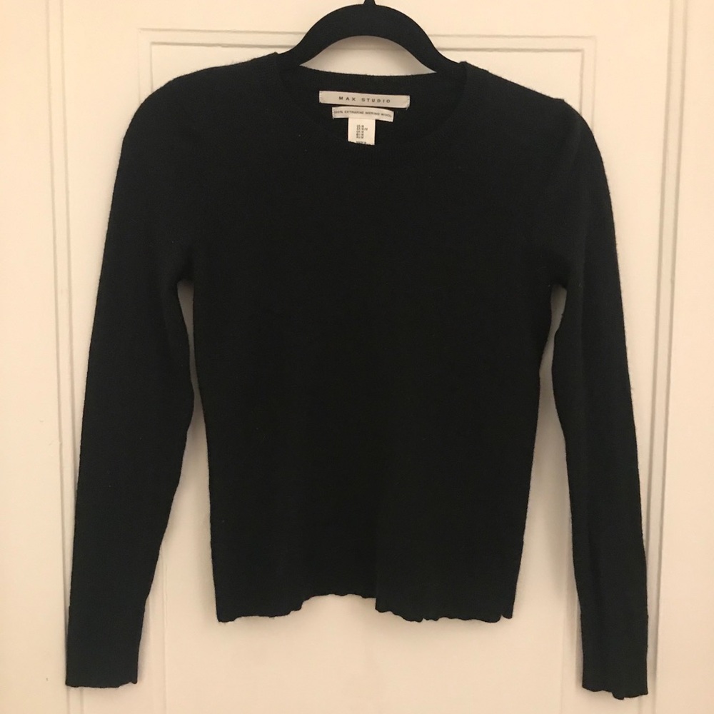 MAX STUDIO merino wool sweater